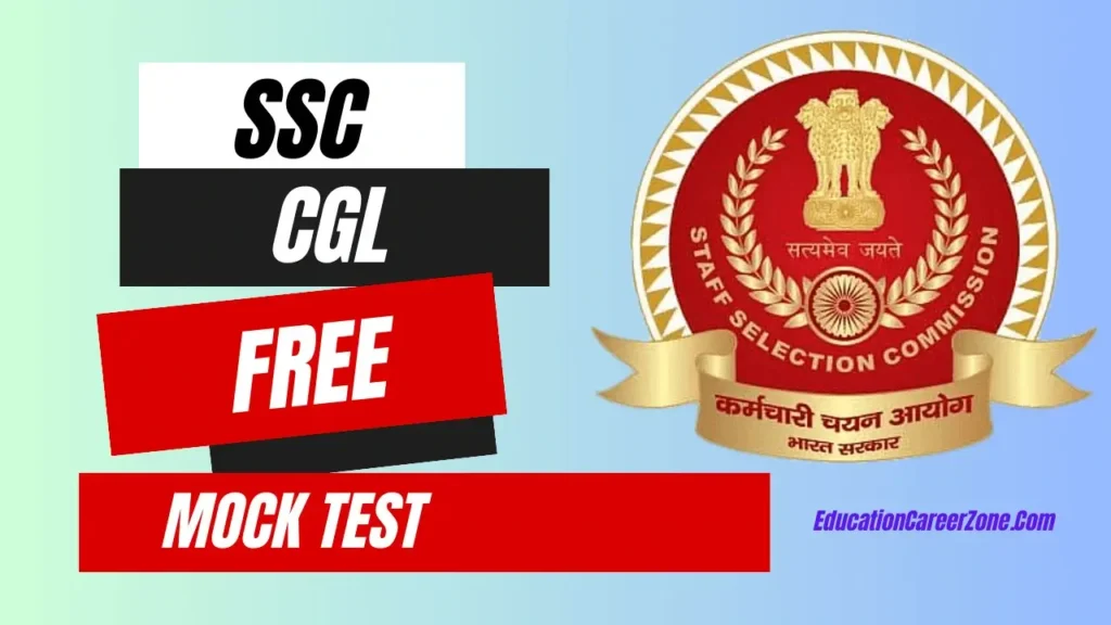 SSC CGL Mock test free